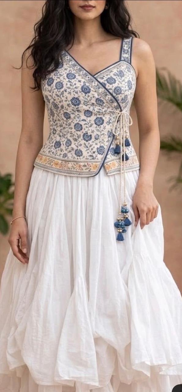 Cute Smocked Cotton Summer Frock