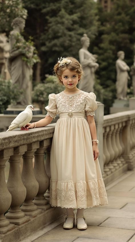 Victorian Lace & Tulle Heirloom Gown