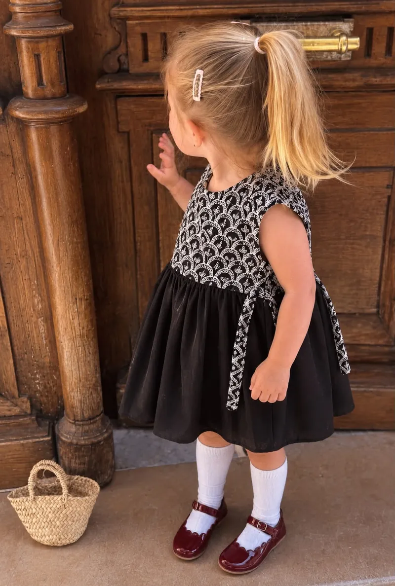 Wildflower Botanical Handprint Dress