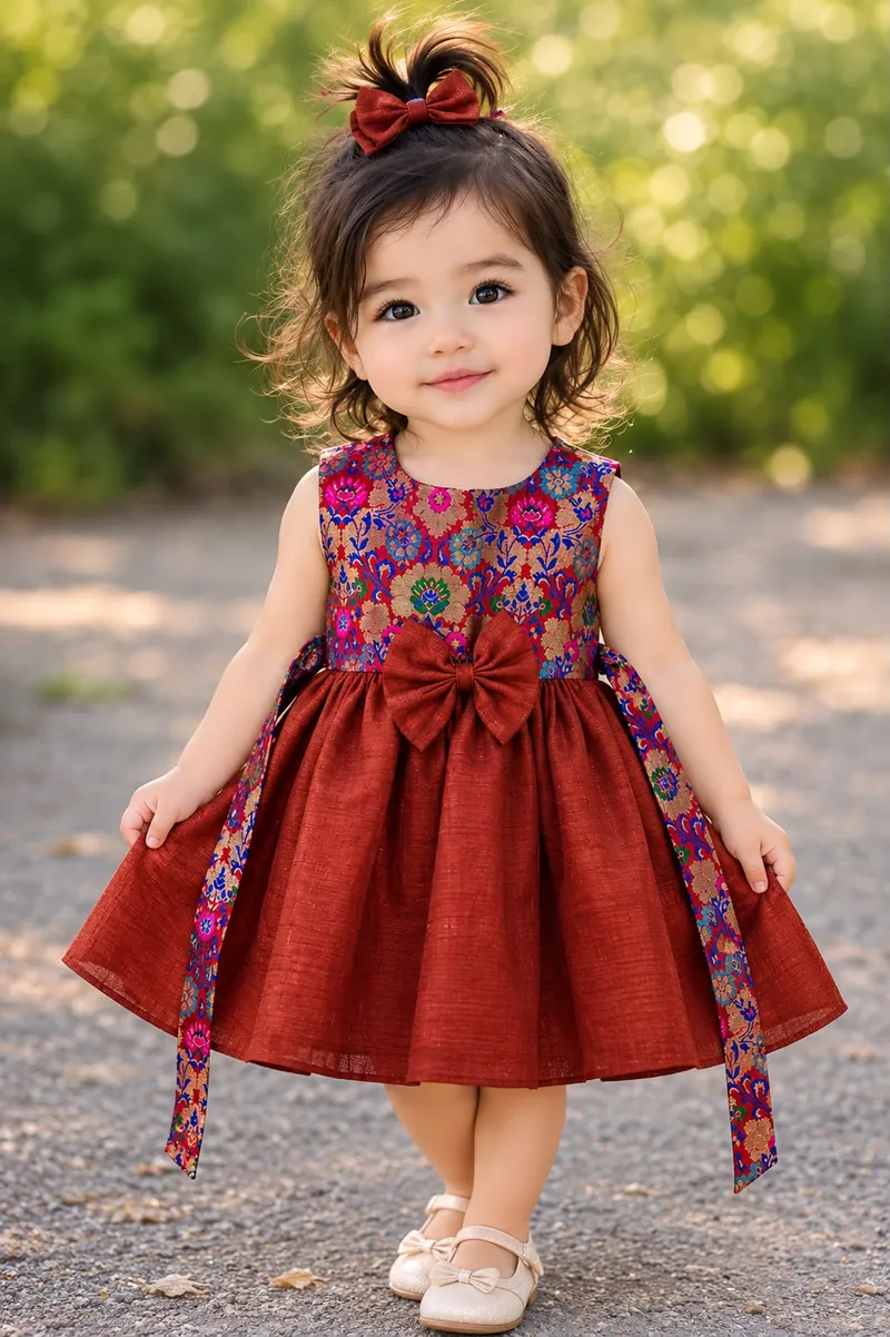 Festive Gold Brocade Set